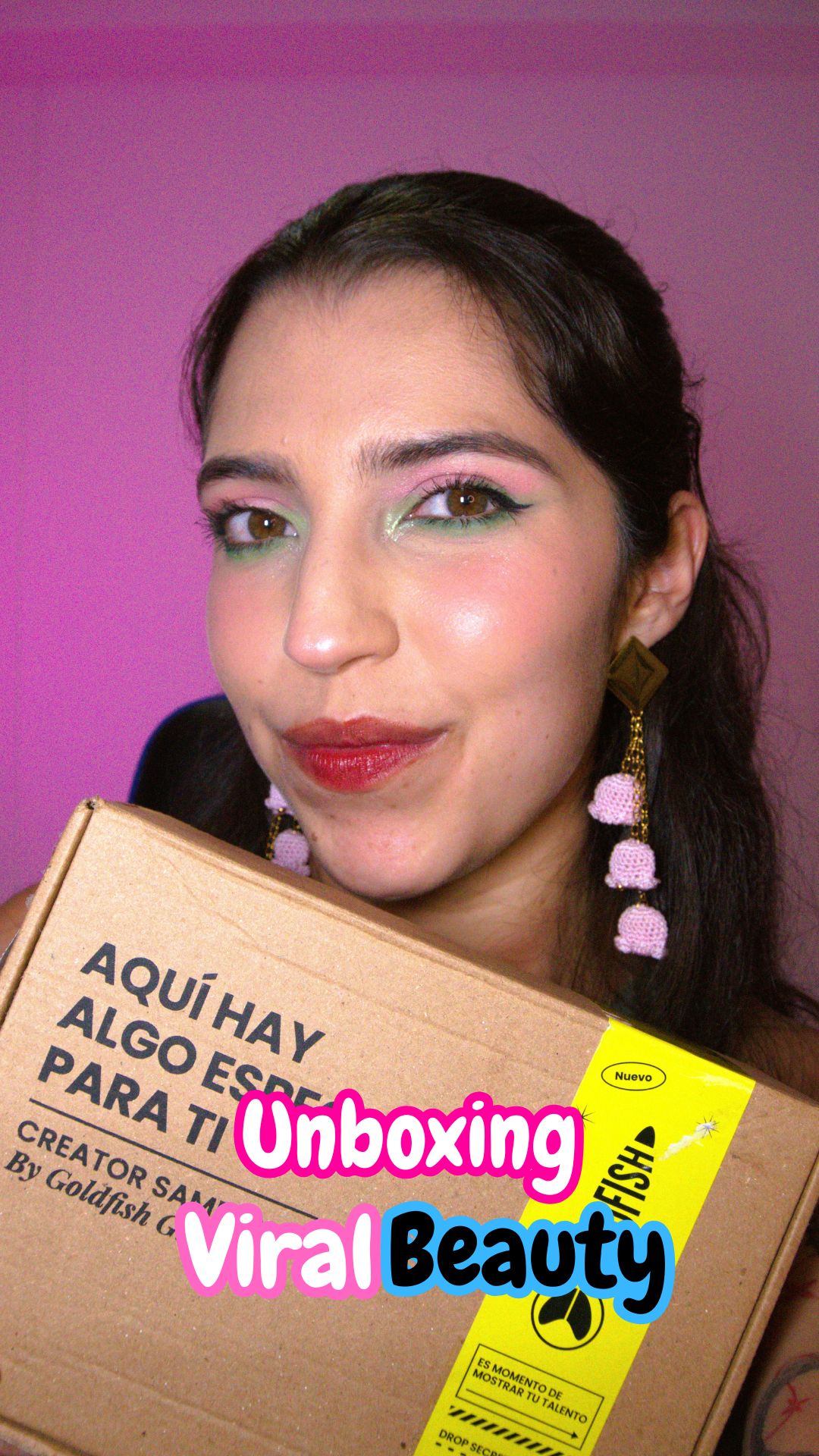Unboxing Viral Beauty — contenido UGC de Unboxing para Goldfish Group