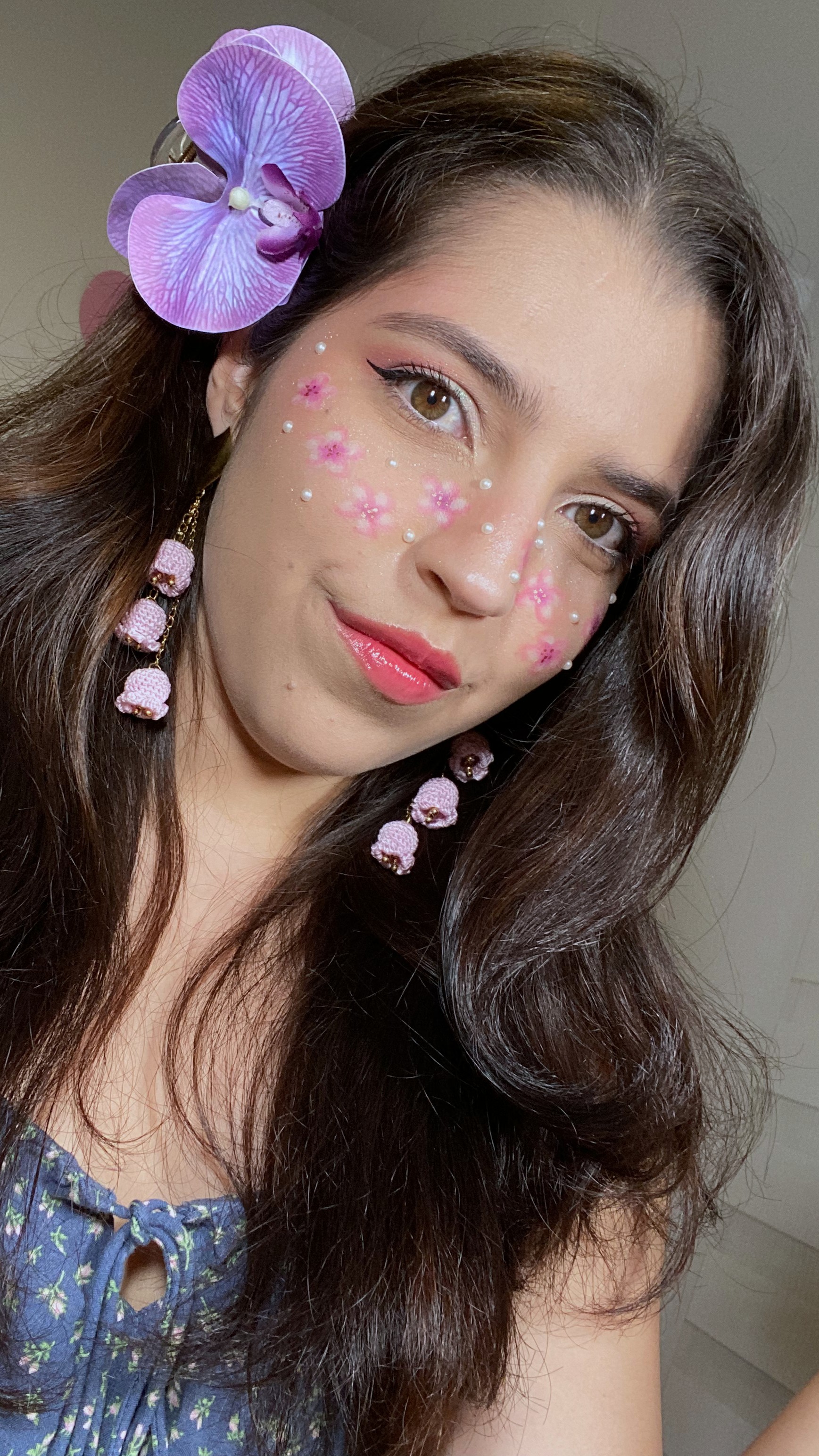 Maquillaje flores de cerezo — imagen 1 de 1